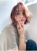 愛されモテ髪カールヘア×大人可愛いアイスピンク