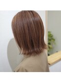 外はねくびれボブ