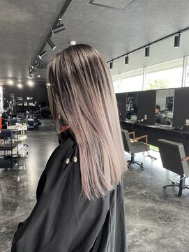 レゴリス(REGOLITH) ピンクアッシュ×バレイヤージュ