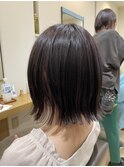 切りっぱなしボブ