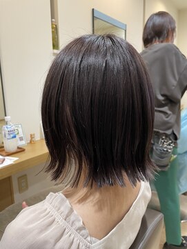 ラファンス 栗林店(LaFENCE) 切りっぱなしボブ