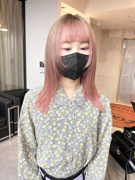 ソワンドブレスセルン 心斎橋(soin de brace cerne) pink × beige