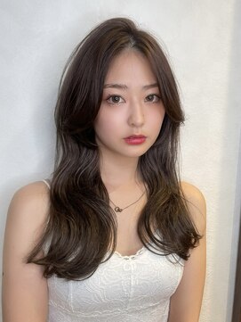 ロンド マーレ 天神大名店(Lond mare) 韓国くびれヘア/ミディアムヘア/ロングヘア/ココアベージュ