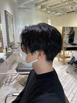 リンダバイネオリーブ 白楽店(Linda by neolive) 束感アップバング・ニュアンスパーマ