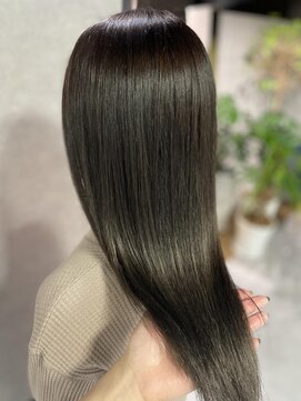 ニーナ ビューティーサロン(NINA Beauty Salon) 極艶ダークパープルアッシュ♪#艶髪#透明感カラー