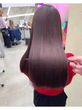 ネウィ 京橋(newi) 【 newi 京橋 】　暖色カラー×ストレート×美髪×TOKIO