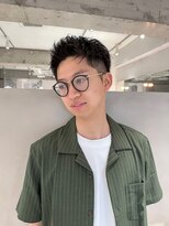 ラミ(L'ami)&nbsp;ビジネスメンズ短髪/束感スタイリング/ツーブロック