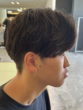 ニアウ 伊勢崎連取店(Niau) メンズマッシュパーマツイストスパイラルパーマ波巻きパーマ