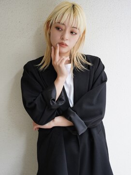 ブゾン(buZon) ブロンドロングウルフ