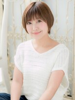 モッズ ヘア 福岡姪浜店(mod's hair) mod's姪浜/カーキベージュフレンチカジュアルマッシュショートf