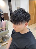 横浜★マッシュ　刈り上げ　メンズパーマ　ツイスパ