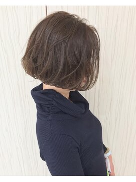 ヘアテリア リュウ 大塚(hair teria ryu) ニュアンスパーマ/ミニボブ/艶カラー
