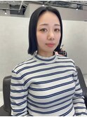 外ハネボブ切りっぱなしボブミニボブ