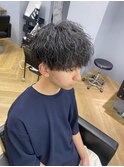 神戸三宮メンズツイストスパイラルパーマ