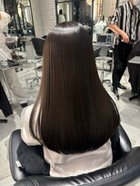 バレット 表参道(VALETTE)&nbsp;艶めく黒髪ストレート