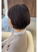 【Velis】40代50代にもオススメハンドドライショートボブ