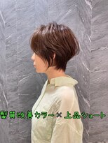 ヘアメイク アース ユーカリが丘店(HAIR & MAKE EARTH)&nbsp;上品ショートボブ