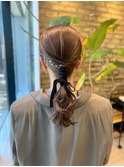 結婚式お呼ばれhair♪