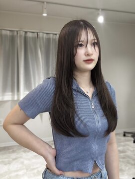 デビュー ヘアーメイク 着物/フェミニンロング/似合わせカットウェーブミディアム宜野湾