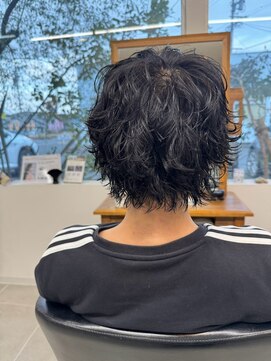 O 20代30代40代ナチュラル束感ショート爽やか無造作パーマ