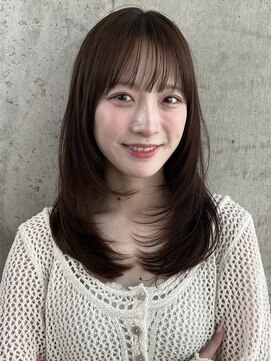 ディーエックス スリー(Dxxxx III) 美髪 レイヤー ブラウンカラー TOMOKI