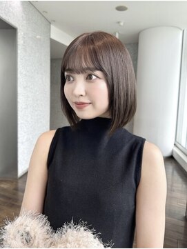 ザック ヴィ(ZACC  vie) ボブ/チョコレートベージュ