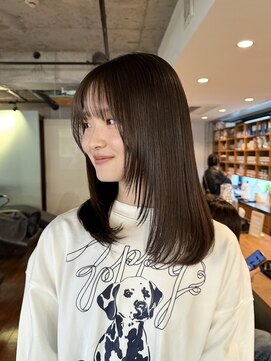 ノラジャーニー(NORA Journey) 【上田】顔周りレイヤーカット地毛風ストレート