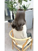 ☆透明感スモーキグレージュ髪質改善レイヤーカットブリーチなし