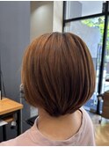 【ショートスタイル】ホワイトグレージュ/ミニウルフ/中島/鎌取