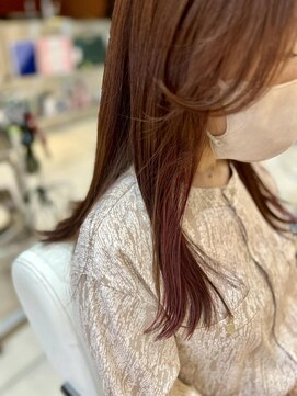 ザビー(THE B) 本八幡×イヤリングカラー×ケアブリーチ×ピンク