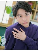 ■くすみブルー束感ショートレイヤー106大宮20代30代40代