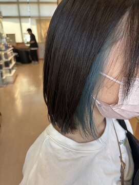 シャンプーボーイ ヒノ(SHAMPOO BOY Hino) インナー×水色