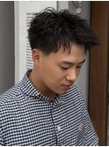 スパイキーショート／仏陀パーマ
