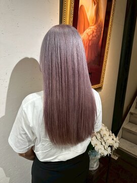 アッシュ 檀渓通店(ASCH) shuheiふんわり柔らかブリーチカラー