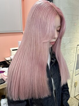 プネル(punel) ダブルカラー/ベージュカラー/インナーカラー/ハイライト[原宿]