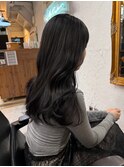 地毛風カラーで透明感たっぷりトーンダウンに!