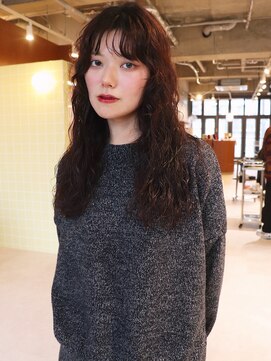 ロング／セミドライパーマ