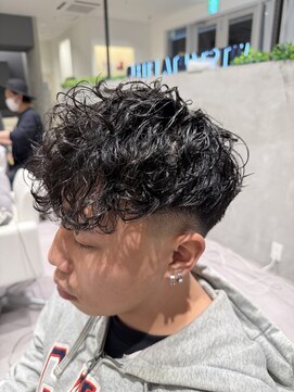 ウィスタリアフィールドプランシュ(WISTARIA FIELD-PLANCHES) スペインカール×フェード