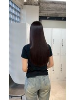 シェノン 梅田(CHAINON)&nbsp;梅田/着物ヘア/大人ガーリー/ダークアッシュ/似合わせカット