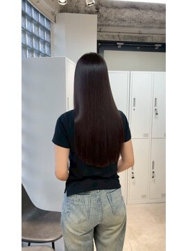 シェノン 梅田(CHAINON) 梅田/着物ヘア/大人ガーリー/ダークアッシュ/似合わせカット