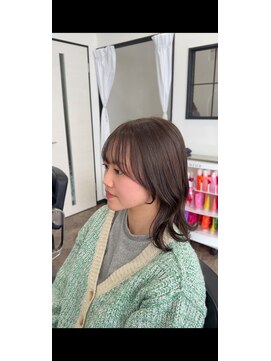 ロア 熊本(LOA) 顔周りレイヤーカット