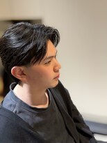 ガニメデ(GANYMEDE) センターパート×テーパーフェード