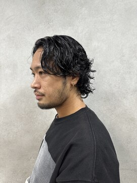 ポテト(potato) パーマ風癖毛メンズカット