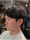 ナチュラル癖毛ショート