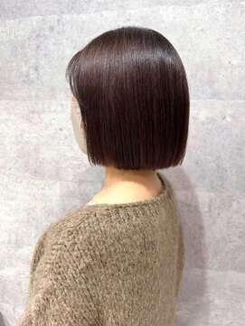 バランス 原宿 表参道(balance) ラベンダーグレージュ×ボブ YUKA