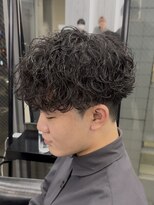 リード 渋谷店(REEED) MEN'S HAIR/波巻きマッシュ