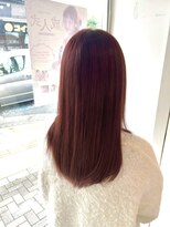 プロデュース 橋本店(Produce) ブリーチなしピンクカラー