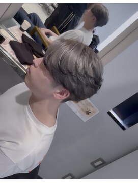 テット 福島店(tet) センターパート ホワイトベージュブラック