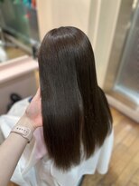アクシス 栄店(`AXIS)&nbsp;森崎ワンホンレイヤー/ミルクティーブロンド/ダークブルー/栄