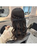ねじりハーフツイン